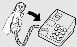 SHARP FO-DC500 - Using MANUAL Reception Mode - 3