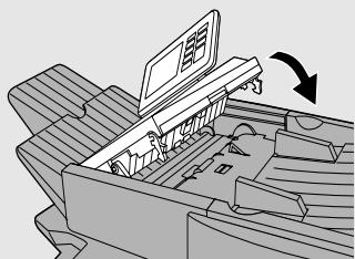 SHARP FO-DC500 - Close the operation panel, making sure it clicks into place. - 1