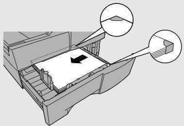 SHARP FO-DC500 - Loading paper in the paper cassette (if installed) - 4