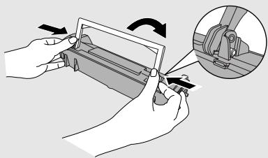 SHARP FO-DC500 - If you are replacing the toner cartridge, remove the old cartridge and dispose of it according to local regulations. - 2