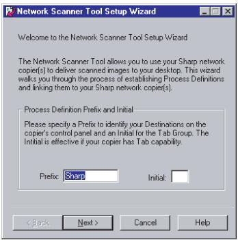 SHARP FO-DC500 - Setting up Network Scanner Tool - 2