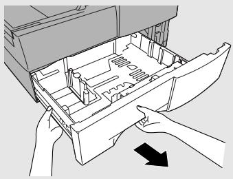 SHARP FO-DC635 - Loading paper in the paper cassette (if installed) - 1