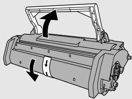 SHARP FO-DC635 - If you are replacing the toner cartridge, remove the old cartridge and dispose of it according to local regulations. - 5