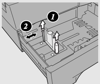 SHARP FO-DC635 - Loading paper in the paper cassette (if installed) - 3