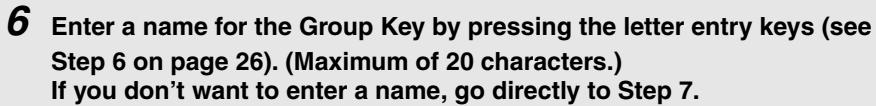 SHARP FO-DC635 - Storing destinations in Group Keys - 4