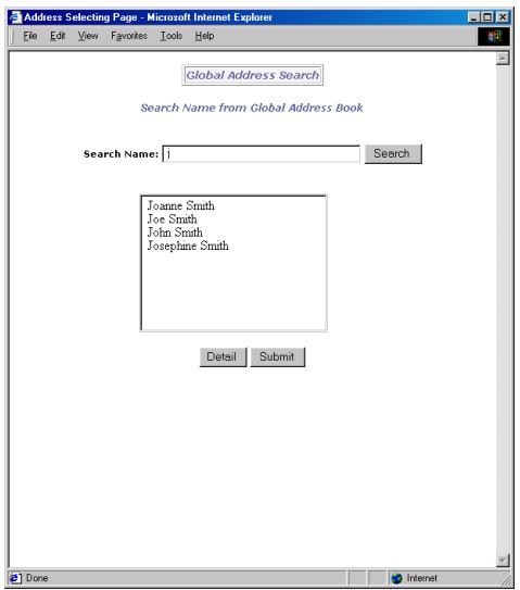 SHARP FO-DC635 - Storing a destination from an LDAP server in a Rapid Key or Speed Dial number - 1
