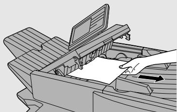 SHARP FO-DC635 - Remove the document. - 1