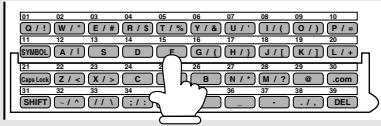 SHARP FO-DC635 - Clearing a Program Key - 1