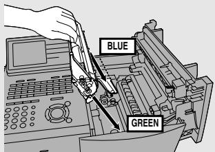 SHARP FO-DC635 - Replace the drum cartridge. - 1