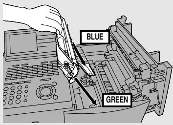 SHARP FO-DC635 - If you are replacing the toner cartridge, remove the old cartridge and dispose of it according to local regulations. - 4