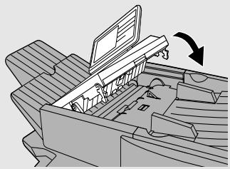 SHARP FO-DC635 - Close the operation panel, making sure it clicks into place. - 1