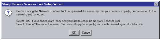 SHARP FO-DC635 - Setting up Network Scanner Tool - 1