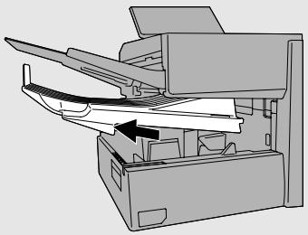 SHARP FO-DC635 - Remove the received document tray. - 1