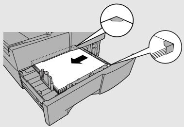 SHARP FO-DC635 - Loading paper in the paper cassette (if installed) - 4