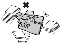 SHARP FO-DC635 - Points to keep in mind when setting up - 4