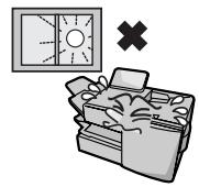 SHARP FO-DC635 - Points to keep in mind when setting up - 1