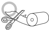 SHARP EL-2607P/2607PG - ERSETZEN DER PAPIERROLLE - 2