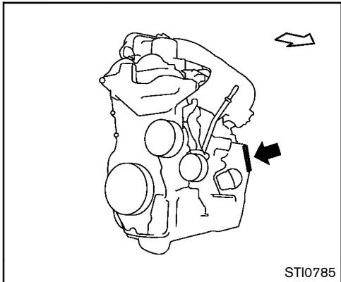 NISSAN JUKE - NUMERO D'identification du véhicule (numéro de châssis) - 1