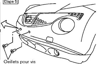 NISSAN JUKE - Installation de la PLAQUE d'immaticulation frontale - 4