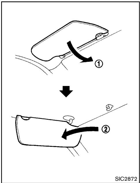 NISSAN JUKE - Pare-soleil - 1