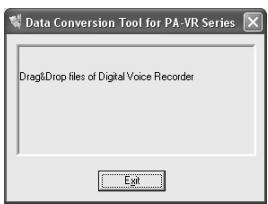 SHARP PA-VR10E - Playing back audio files - 1