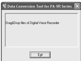 SHARP PA-VR10E - Lecture de fichiers audio - 1
