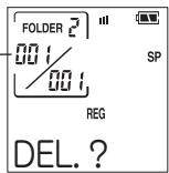 SHARP PA-VR10E - Effacement des fichiers - 1