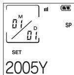SHARP PA-VR10E - Ajuste de la Fecha y hora (Ajuste del reloj) - 7