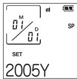 SHARP PA-VR10E - Setting the date and time (Clock setting) - 7