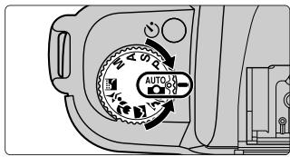 FUJIFILM S1 PRO - Réglez la molette de mode d'exposition sur "AUTO". - 1