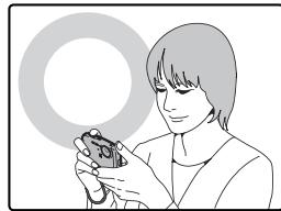 FUJIFILM Z33WP - Comment tenir l'appareil photo - 1