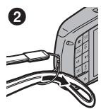 FUJIFILM Z33WP - Fixation de la dragonne - 2