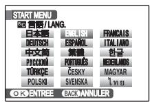 FUJIFILM Z33WP - Choisissez une langue. - 1
