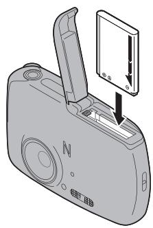 FUJIFILM Z33WP - Insérez la batterie. - 1