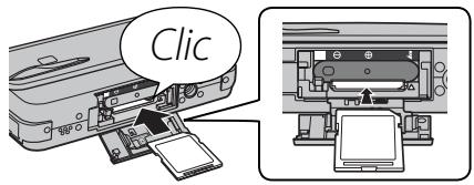 FUJIFILM FINEPIX REAL 3D W3 - ■ Insertion d'une carte mémoire - 2