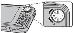 FUJIFILM FINEPIX REAL 3D W3 - La molette de mode - 1