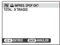 FUJIFILM FINEPIX REAL 3D W3 - Impression de la commande d'impression DPOF - 3
