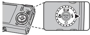 FUJIFILM F300EXR - Choisissez un mode flash. - 1
