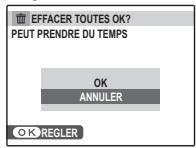 FUJIFILM F300EXR - ■ TOUTES : Suppression de toutes les photos - 1