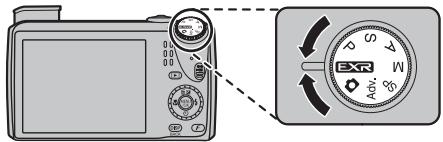 FUJIFILM F300EXR - Sélectionnez le mode EXR. - 1