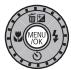 FUJIFILM F300EXR - Appuyez sur MENU/OK. - 1