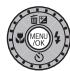 FUJIFILM F300EXR - Appuyez sur MENU/OK. - 1