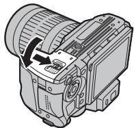 FUJIFILM FINEPIX HS30EXR - Fermez le couvercle du compartiment des piles. - 1