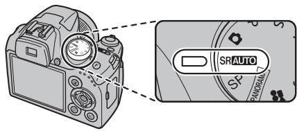 FUJIFILM FINEPIX SL 260 - Sélectionné le mode SRAUTO. - 1