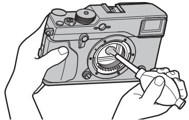 FUJIFILM X-PRO1 - Nettoyage du capteur d'image - 1