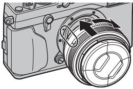 FUJIFILM X-PRO1 - Installez l'objectif. - 1
