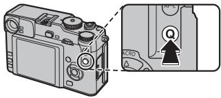 FUJIFILM X-PRO1 - La touche Q (Menu rapide) - 1
