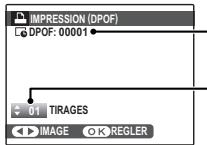 FUJIFILM FINEPIX F80EXR - Création d'une commande d'impression DPOF - 4