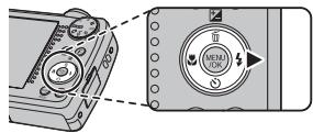 FUJIFILM FINEPIX F80EXR - Choisissez un mode flash. - 1