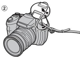 FUJIFILM FINEPIX HS30EXR - Le capuchon d'objectif - 2